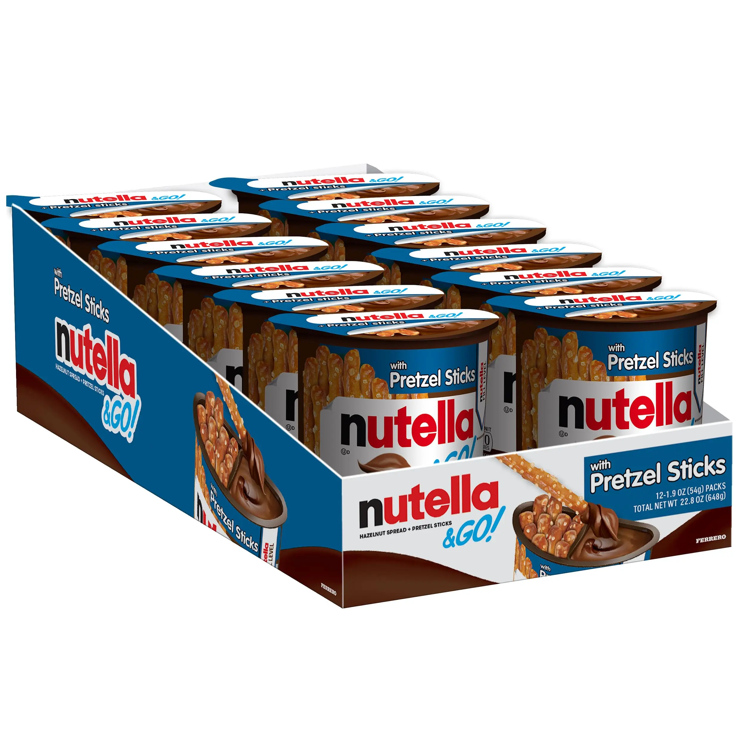 Купить шоколадное печенье Nutellas (304 г)-печенье Ferrero 304 г