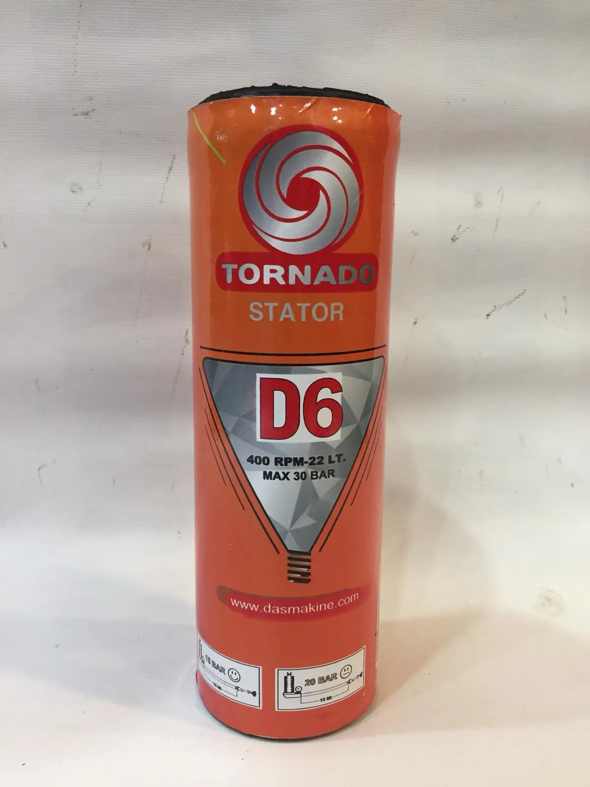 D6-3 Stator and Rotor Set for Screw Pump Mortar Cement Gypsyum Plastering Machine Tornado Brand