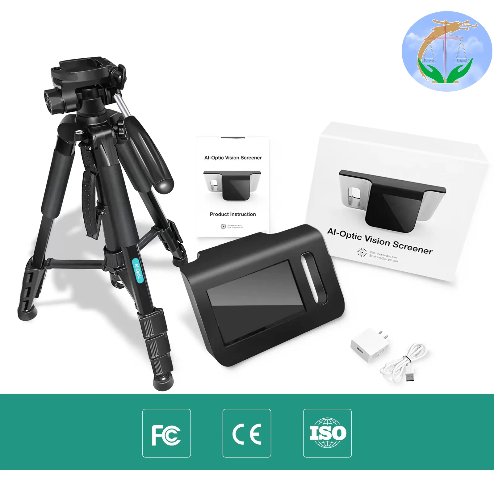 Handheld Auto Refractor Portable Refractometer Ophthalmic Equipment Portable Vision Screener