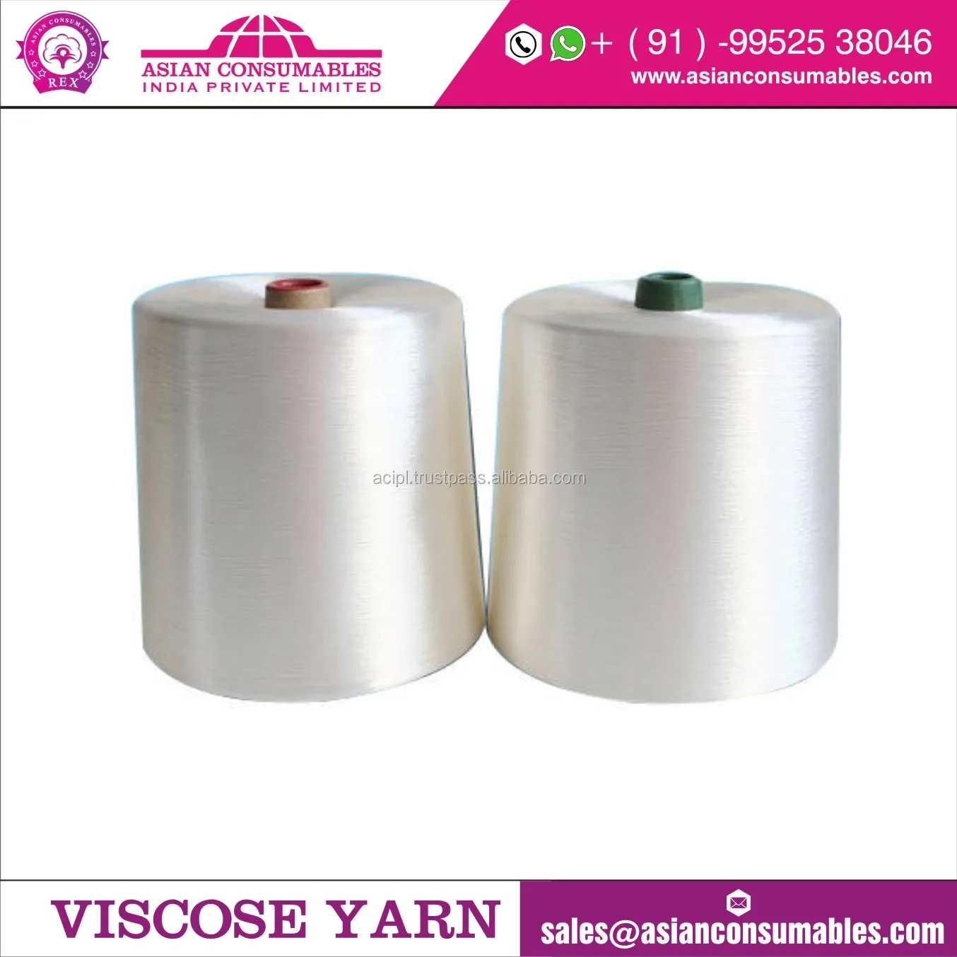 Ne 24/1 viscose yarn for knitting and weaving as Raw white Ring spun quality viscose yarn manufacturing from india