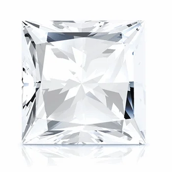 Сертифицированный IGI 3 48ct Princess Lab Выращенный бриллиант G Color VS1 прозрачность CVD синтетический свободный производитель необработанных HPHT бриллиантов