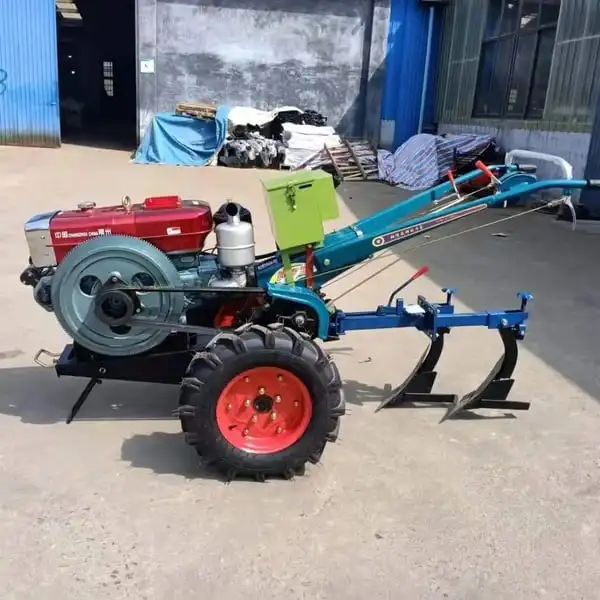 Hot Sale single plough bcs complete 25hp agriculture behind two wheel hand walking tractor with implements