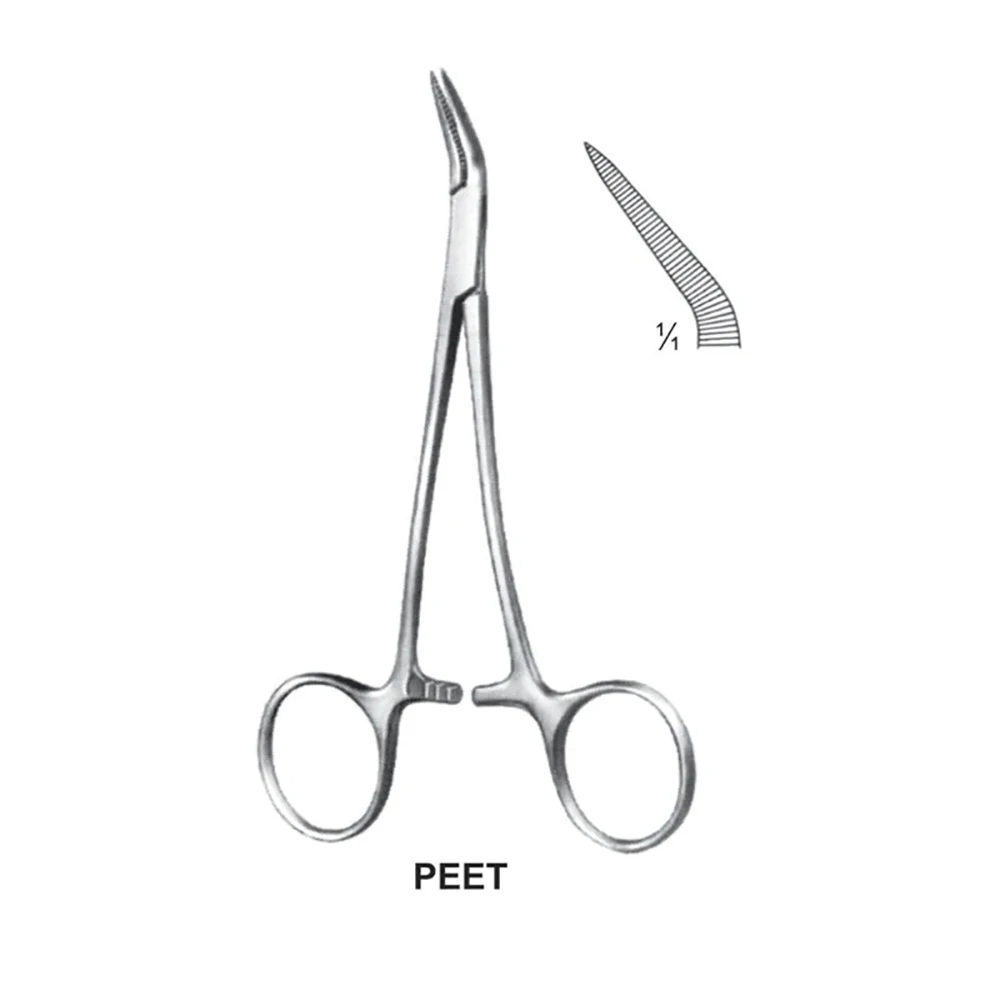 PEET 120mm Splinter And Cilia Forceps Straight Stainless Steel Splinter And Cilia Forceps BY Gray Rocks