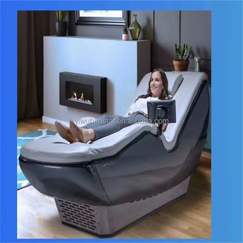 Semi seated hydromassage bed/floating spa massage bed/floating spa massage table