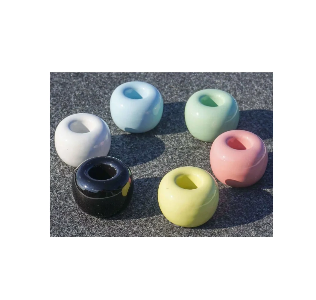 Customized logo ceramic pen and card holder office desk pencil holder pens holder for Office Stationery for different size