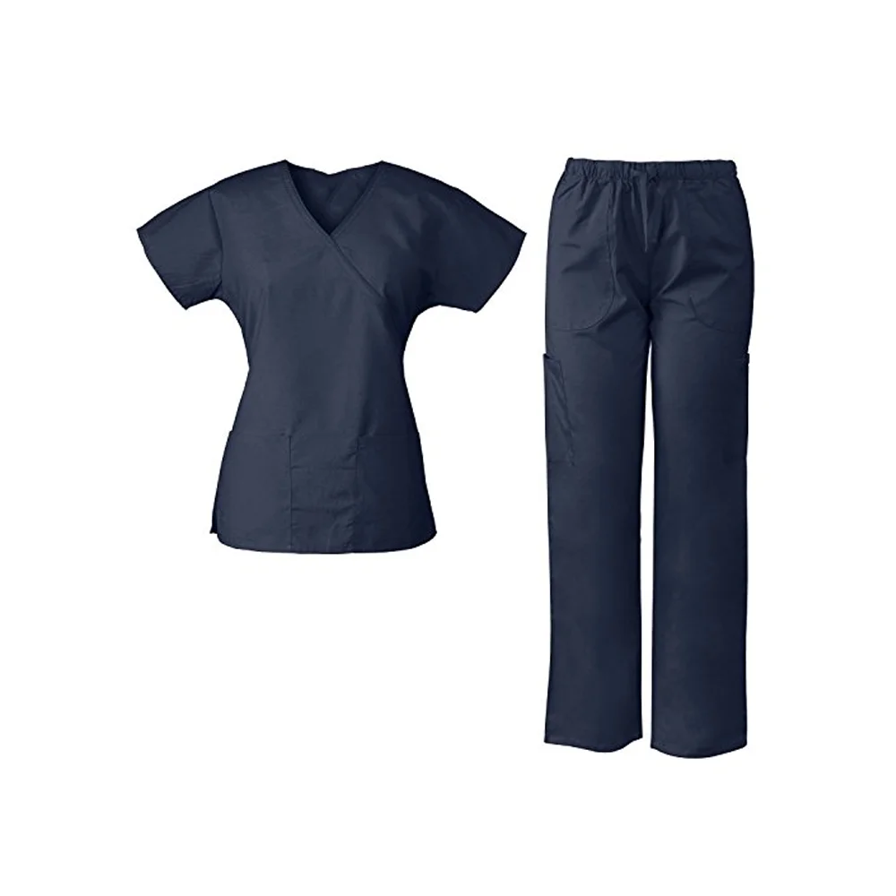 OEM Wholesale Hospital Uniform Doctor Nurse Medical Suit Comfortable Doctors Scrub Suits