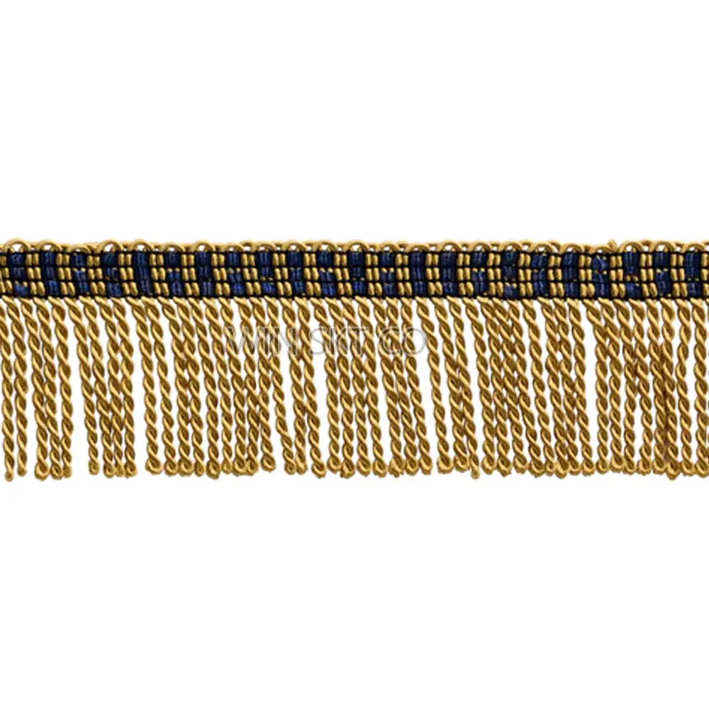 Best Price OEM Professional Manufacturer Twisted Bullion Fringe for Decorative Curtain Garments Home Textiles Tassels