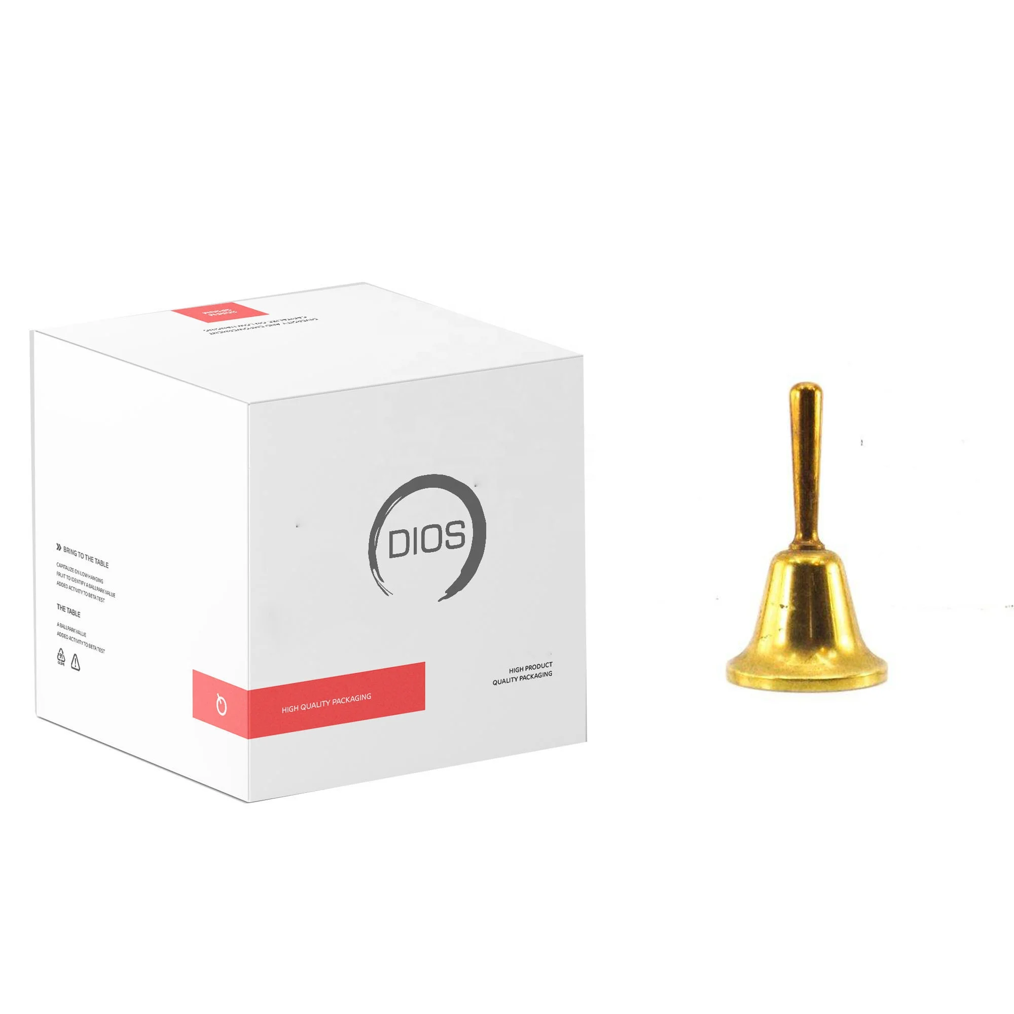 Multiple Brass Bell new Design brass Hand bell With new design handle new Look Metal Bell Elegant For Office Usage