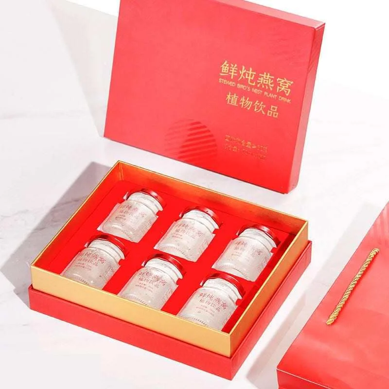 Processing Type Boiled Indonesia [45ml x 6] Half Dozen Bottled Pure Bird Nest For Drinking With 24months Shelf Life