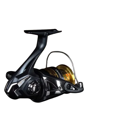 22 Model Shimano Sahara Spinning Reel with Long Cast Slanted Spool Metal Lure Fishing Reel