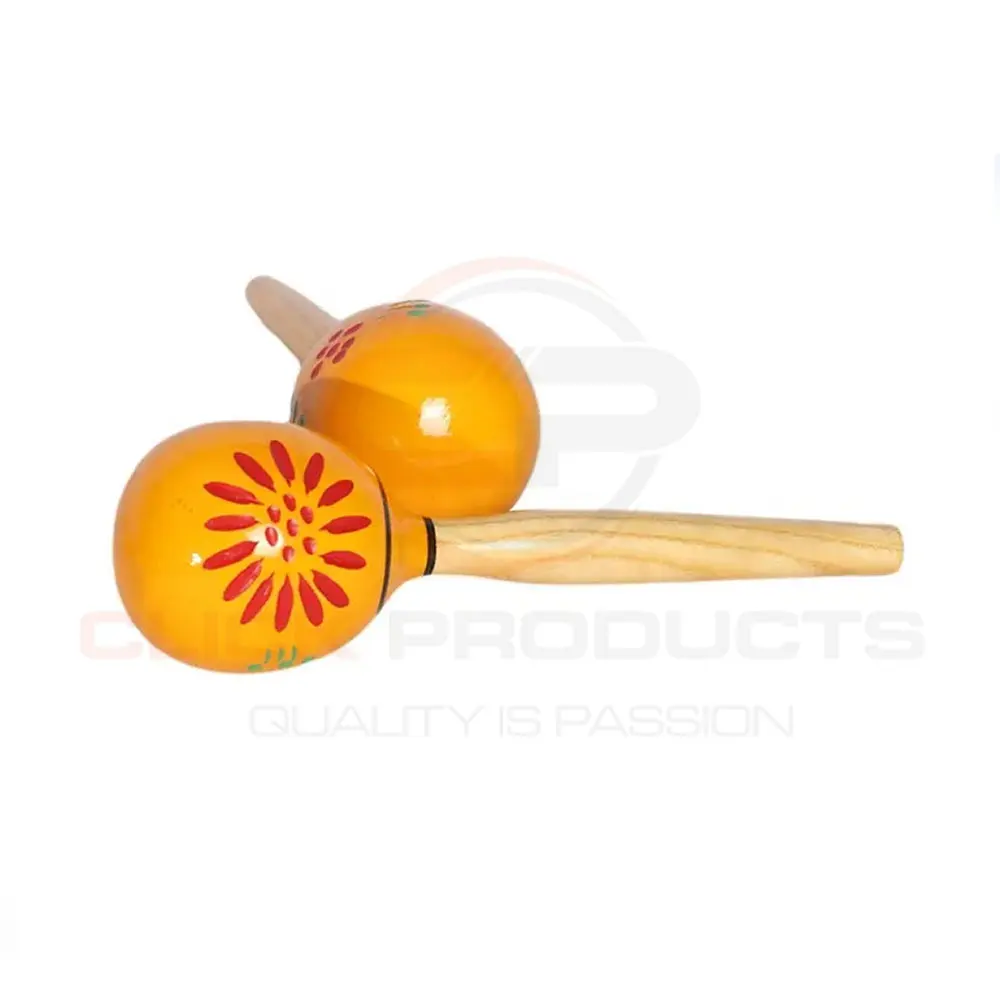 Wooden Varnish Sand Hammer Toy Kids Instrument Education Toy Musical Hand Shaker Maracas