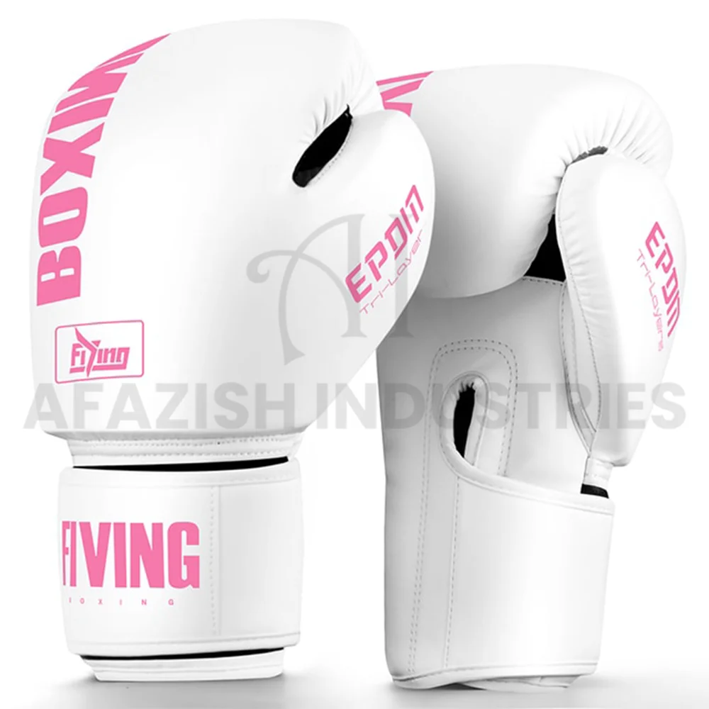 Wesing Custom Logo Guantes De Boxeo Boxing Gloves Wholesale Pu Leather Red Boxing Gloves For Boxing
