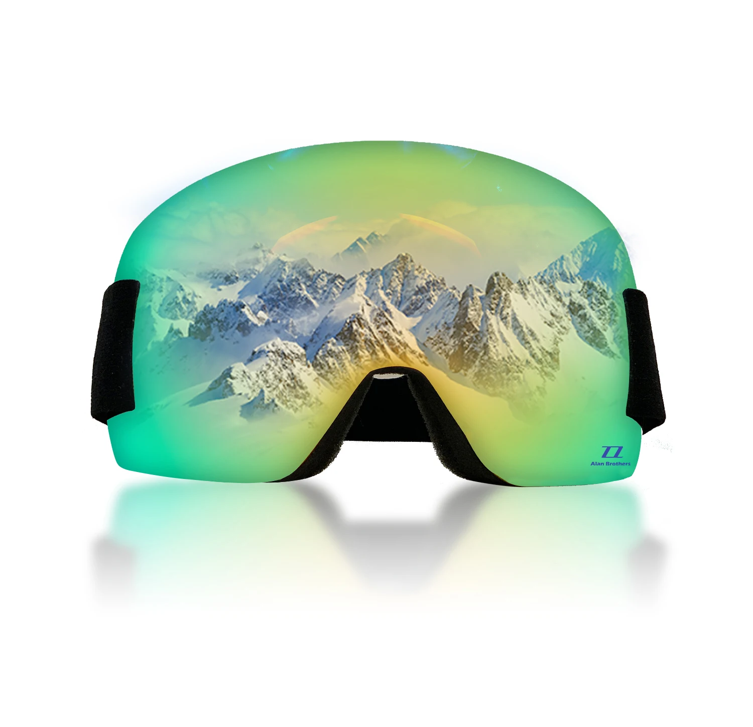 Frameless revo lens Ski Goggles