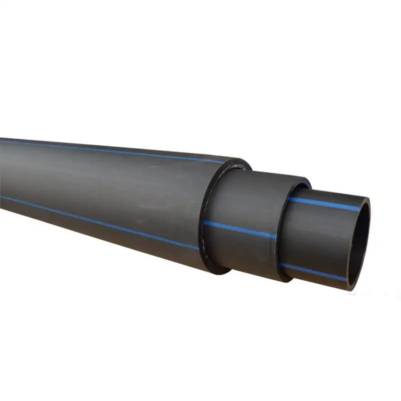 HDPE plastic sewer pipe  6mm plastic polyethylene pipes for water supply