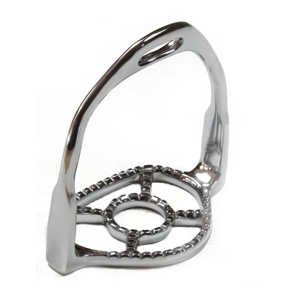 Top Quality 2024 Pferdeartikel Elegant Spanish Baroque Stirrups Silver 90 angle Rotated, Equestrian Horse Tack Baroque Stirrups