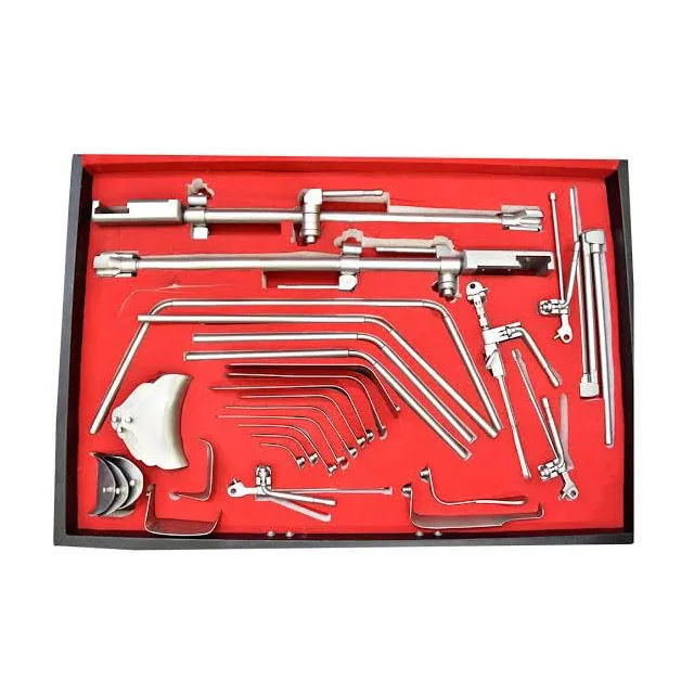 Jimed Thompson Retractor Complete Set Thompson Retractor Complete Set Stainless Steel Orthopedic Surgical Instruments