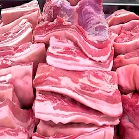 frozen pork meat