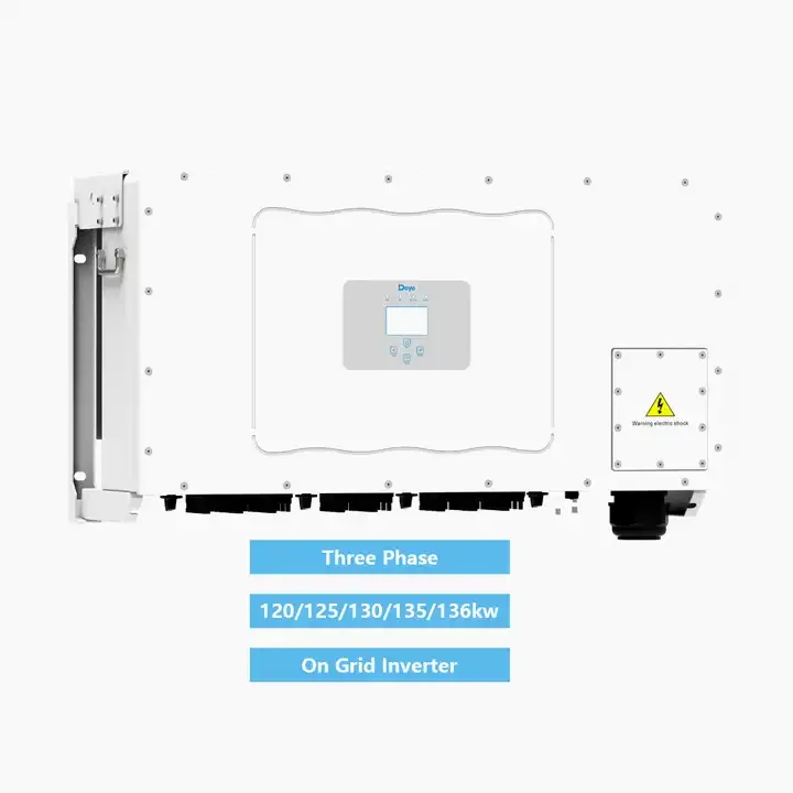 Deye SUN-120/125/130/135/136K-G01P3-EU-AM8 трехфазный солнечный инвертор 120 кВт 125 130 135 136 на сетке