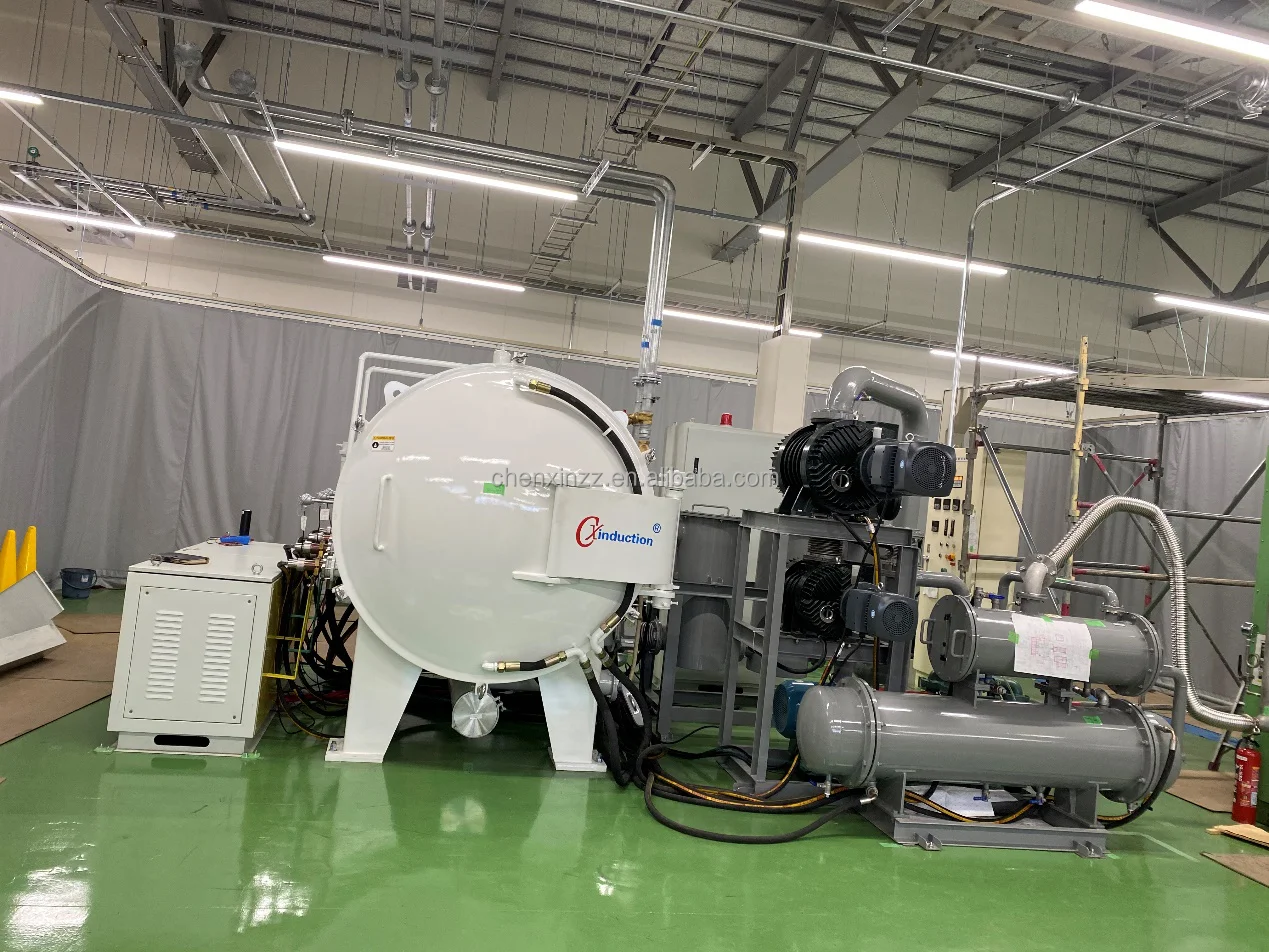 CE ISO Vertical Vacuum Carbonization Furnace for dip-cured CC composite material or carbon fiber insulation material