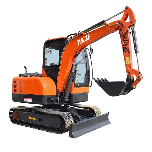 Mini Excavator 3.5 Ton Crawler Small Digger Epa Engine Micro Excavation Machine Farm Used Kubota Excavators For Sale