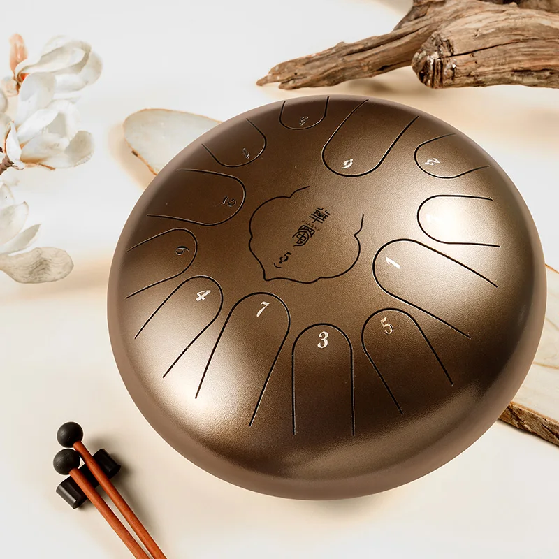 Huashu High-Quality Percussion Musical Instruments Chakra Drum Nice Steel Tongue Drum Tank Drum