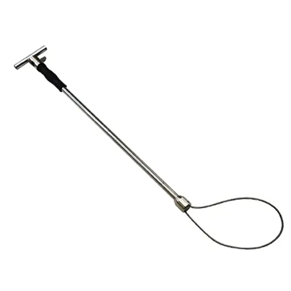 wholesale Pig Holder Hog Catcher Snare Veterinary Equipment Grip Handle Adjustable Stainless Steel Pig Holder