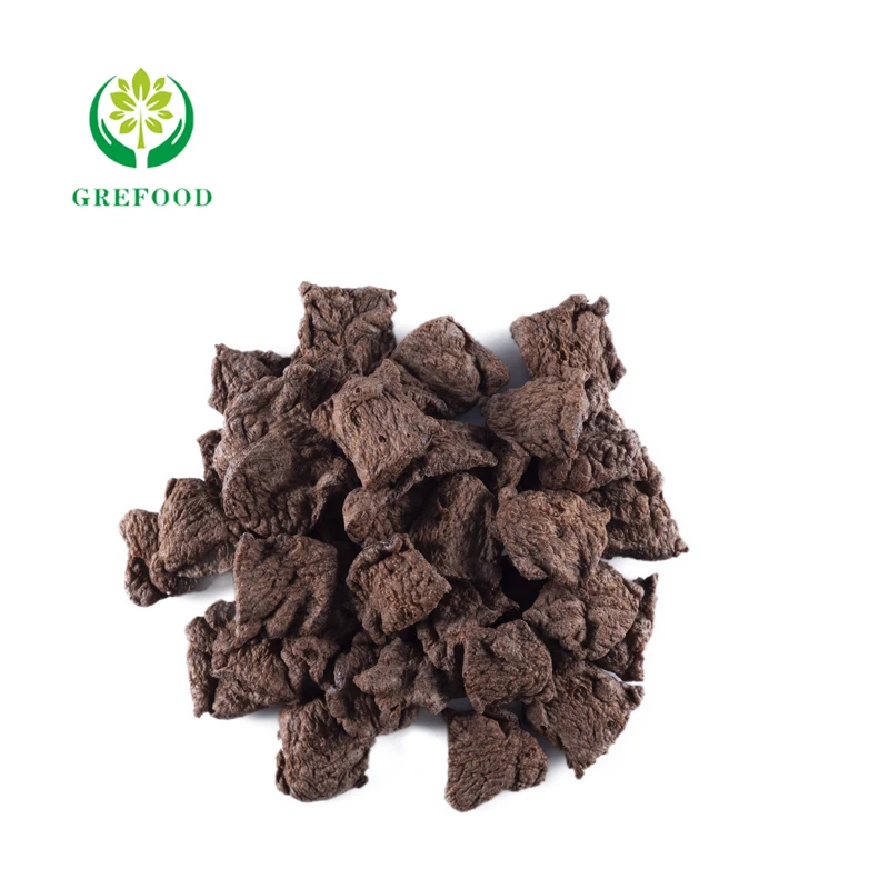 HALAL certificate TVP for vegetarable beef slices  Factory price  Grefood Textured Soy Protein manufacture wholesale protein TVP