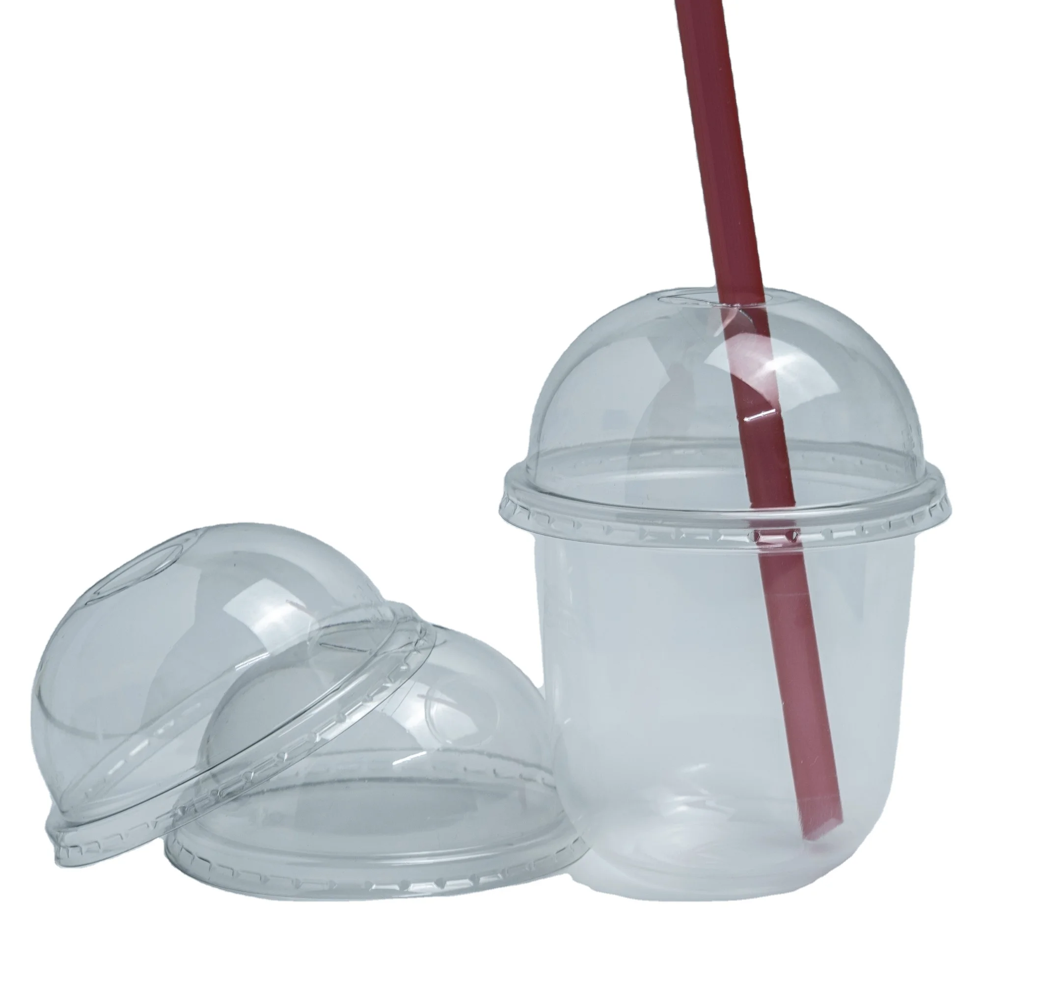 Производитель недорогие пластиковые чашки с логотипом на заказ U-образная форма полипропиленовые крышкой идеи нового продукта 2023 amazon