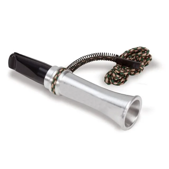 Handcrafted Durable Aluminum Crow Call Effective Sound for Seasoned Hunters to Attract Game Birds