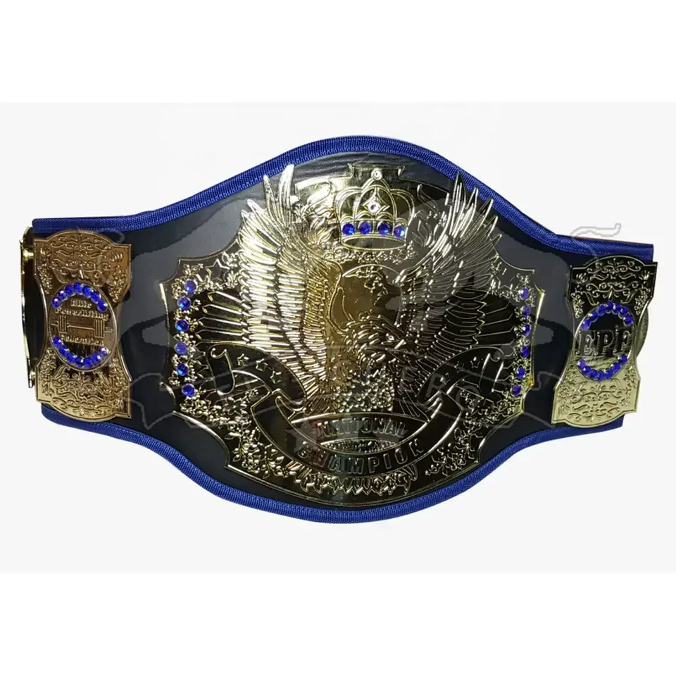 Высококачественный кожаный пояс для чемпионата по боксу на заказ WBC Muay Thai restling Winner Belt