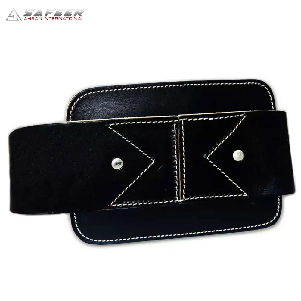 Wholesale Custom Logo Leather Weightlifting Dip Belt Favorable Price Weight Lifting Leather Dip Belt For Men And Women