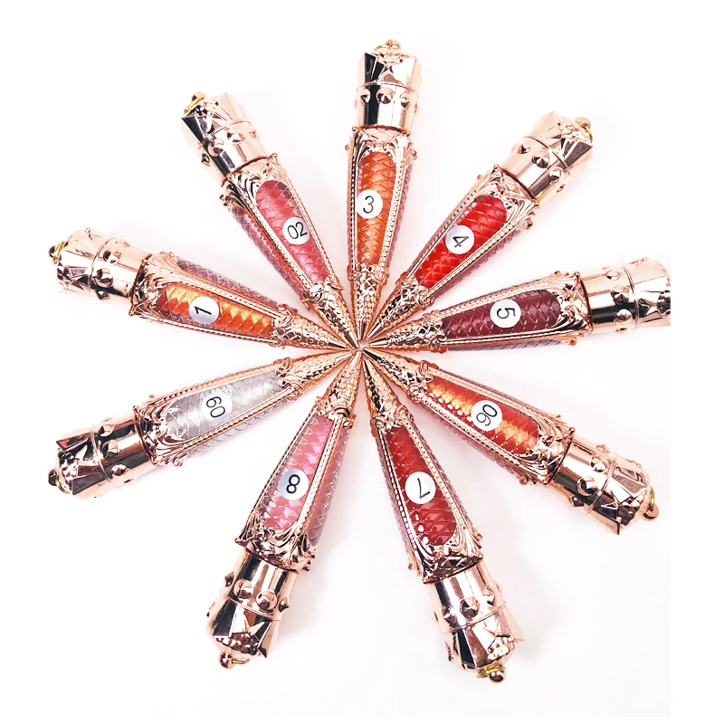 Factory Transparent Toot Lip Oil  Plumping Lip Gloss Vendor Wholesale Custom Logo Glossy Private Label Lip Gloss