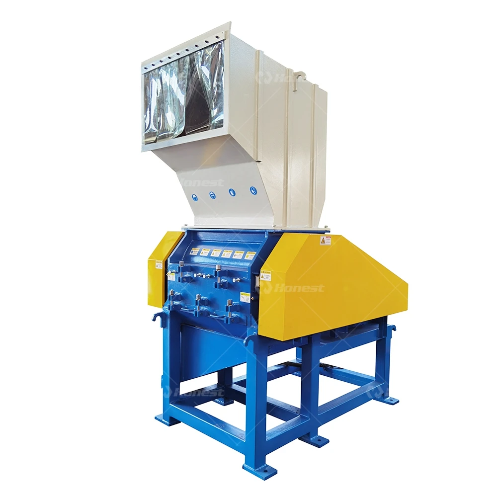 Waste Plastic Crusher Blade Knife Type Plastic film PET Bottle Crusher Cutting Machine