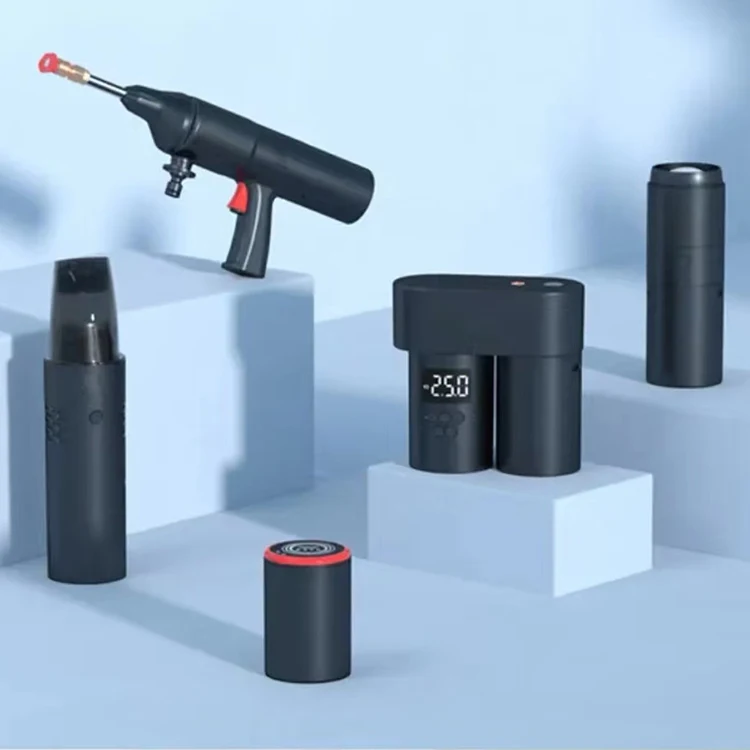 Portable powerful high pressure 24V lithium cordless wireless car wash water jet foam gun car washer with battery