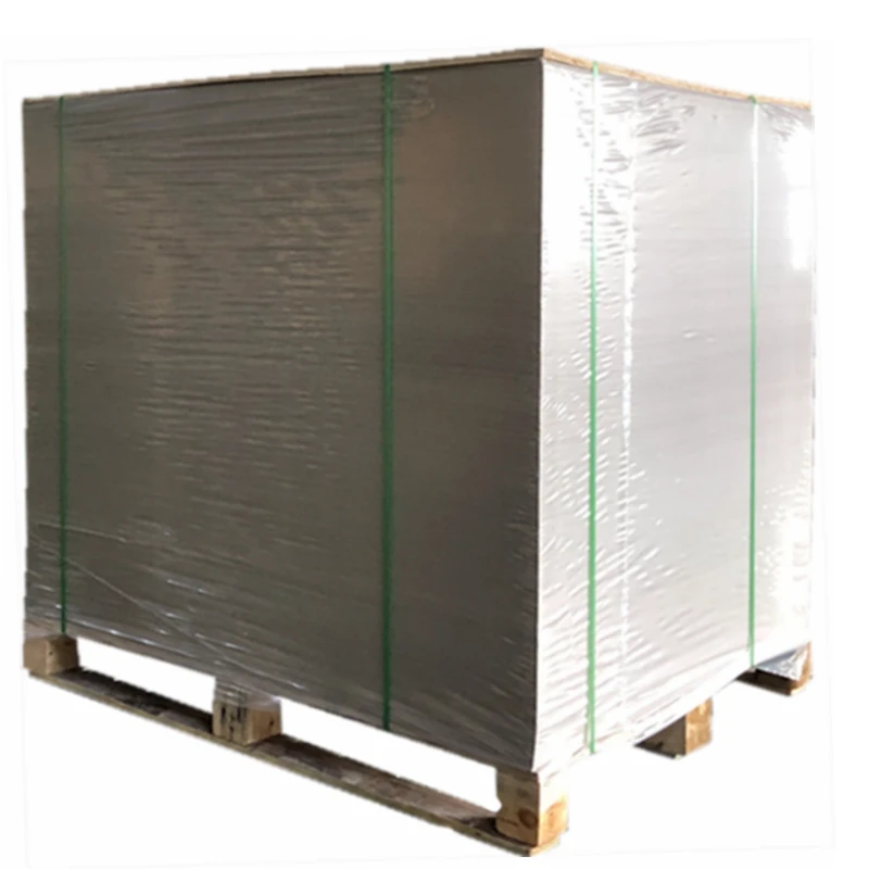 paper board with grey back white coated duplex