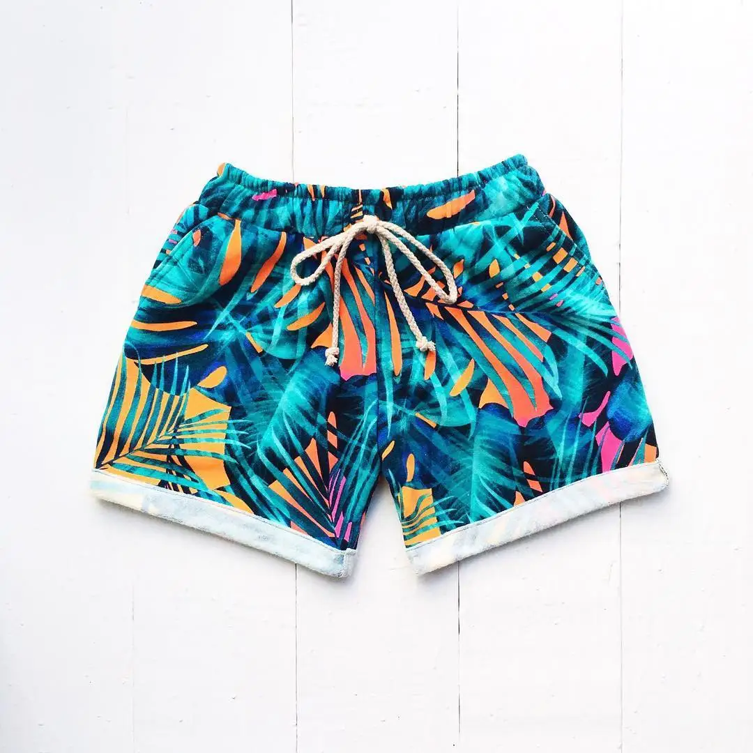 Wholesale Custom Logo 92%polyester 8%spandex Chinese Dragon Printed Shorts Sublimation Luxury Men Boxer Shorts