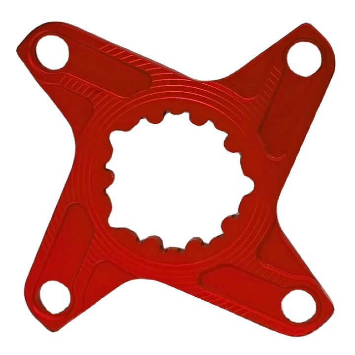 Mtb Road Bike Crankset 104bcd 32t 34t 36t 38t Round Shape Narrow Wide Bicycle Crank Bicycle Parts Chain Wheel Bicycle Spider