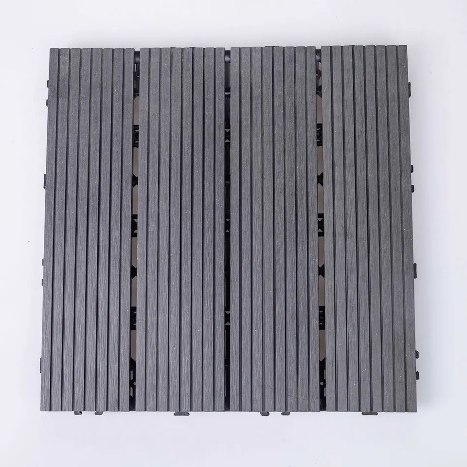 Decking outdoor decking garden composite with wood plastic Garden decking factory directly