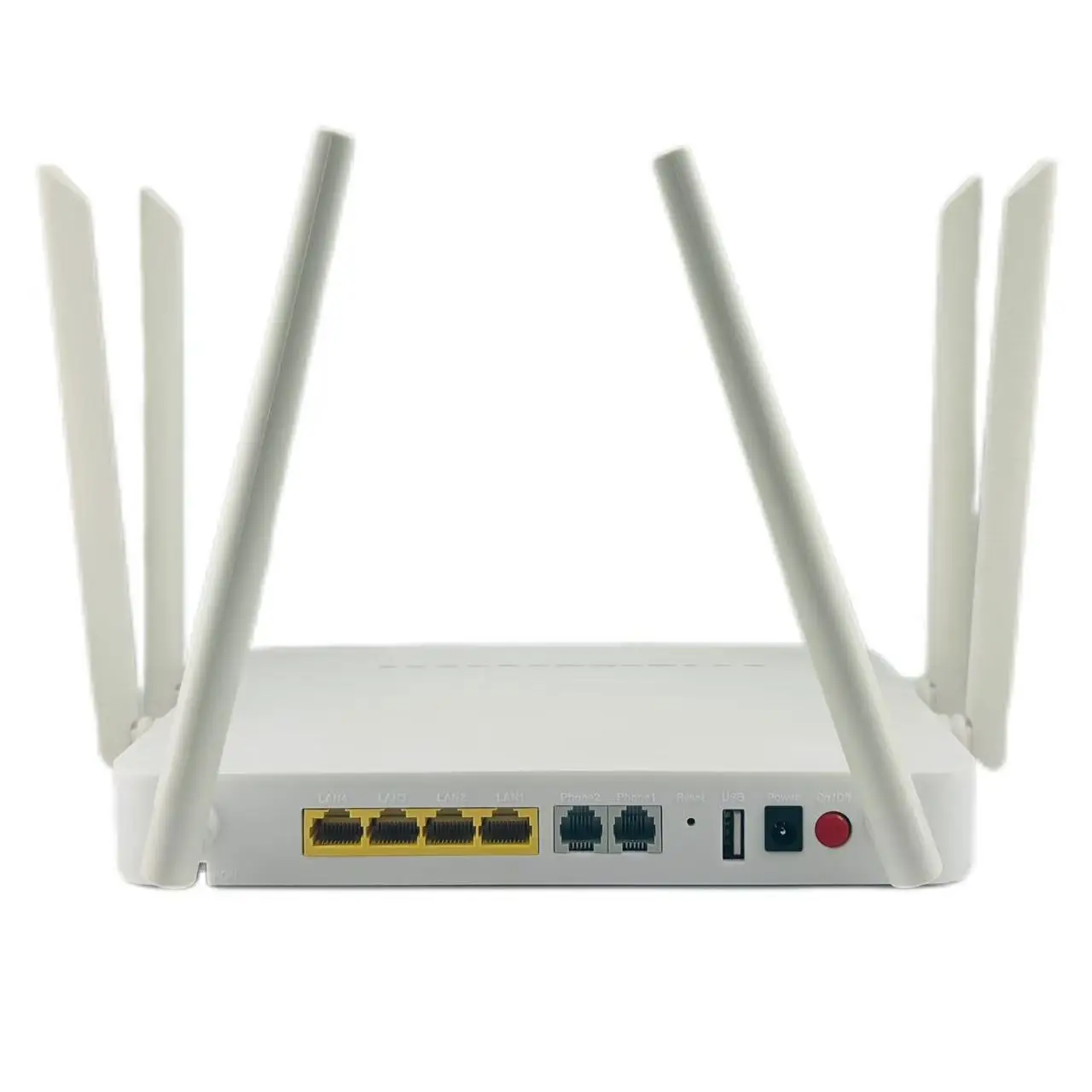 Onu XPON F680 двухдиапазонный 4GE + 2TEL 1USB Wi-Fi 2 4g и 5g Оптический Gpon волокно оригинальный без логотипа хорошая цена