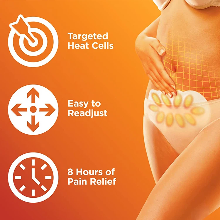 Health Care Products Menstrual Cramp Relief Patch Portable Heat Pad for Period