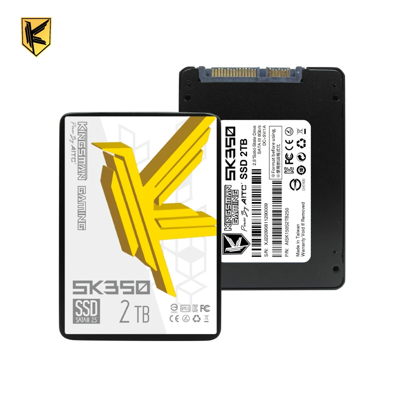 KINGSMAN игровой SSD 2TB TLC для настольных ПК и