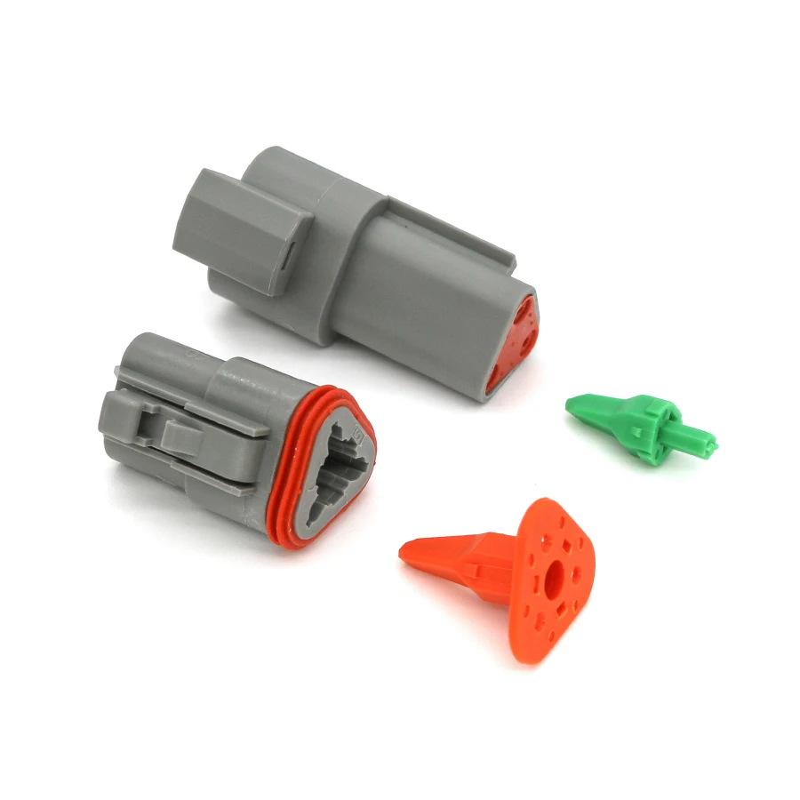 CHENF DTM DTP Customizable Deutsch Connector DT04 DT06 Automotive Electrical Pin Male Female Connector wiring harness