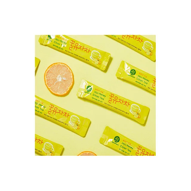 [JEJU] HIGH QUALITY GUARANTEED BOOSTS IMMUNITY IMPROVE HEALTHY HIGH NUTRITIONAL VALUE JEJU HONEY YUJA TEA