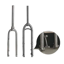 comeplay factory direct titanium Thru-axle fork titanium rigid fork MTB bike road bike travel bike fork