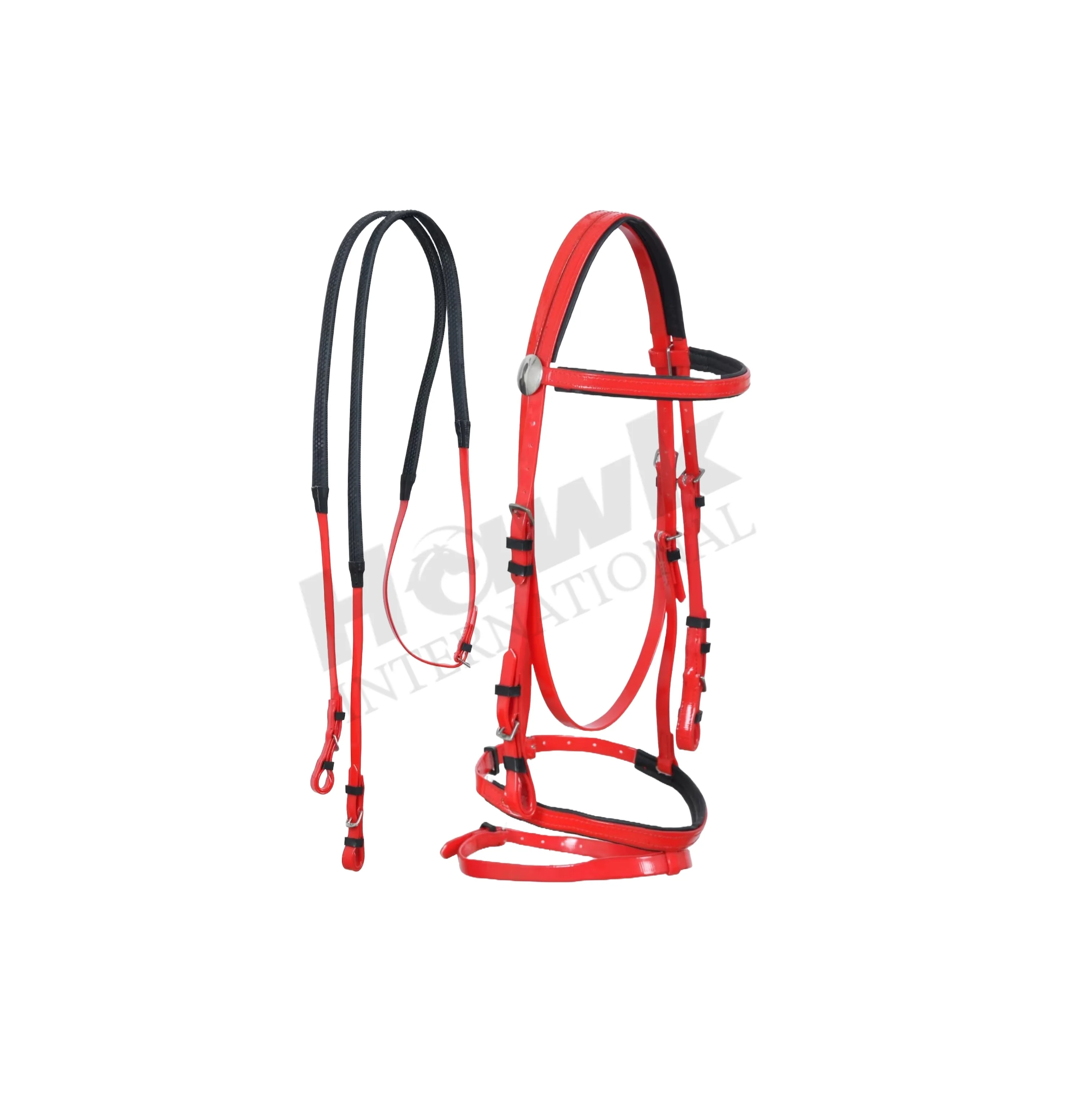Top Selling PVC Racing Bridle And Rein Set Horse Tack Manufactured in India Biothene Bridle Equestrian products At Best Price