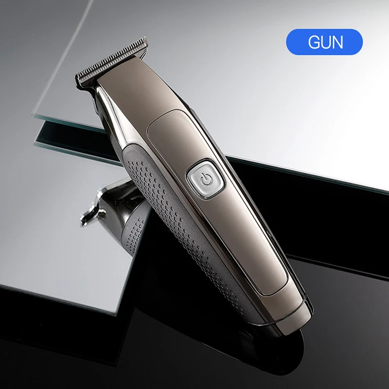 New Arrival Electric Salon Hair Clippers Battery Powered Professional Hair Clipper for Men or Baby Hair Cutting Titanium Alloy