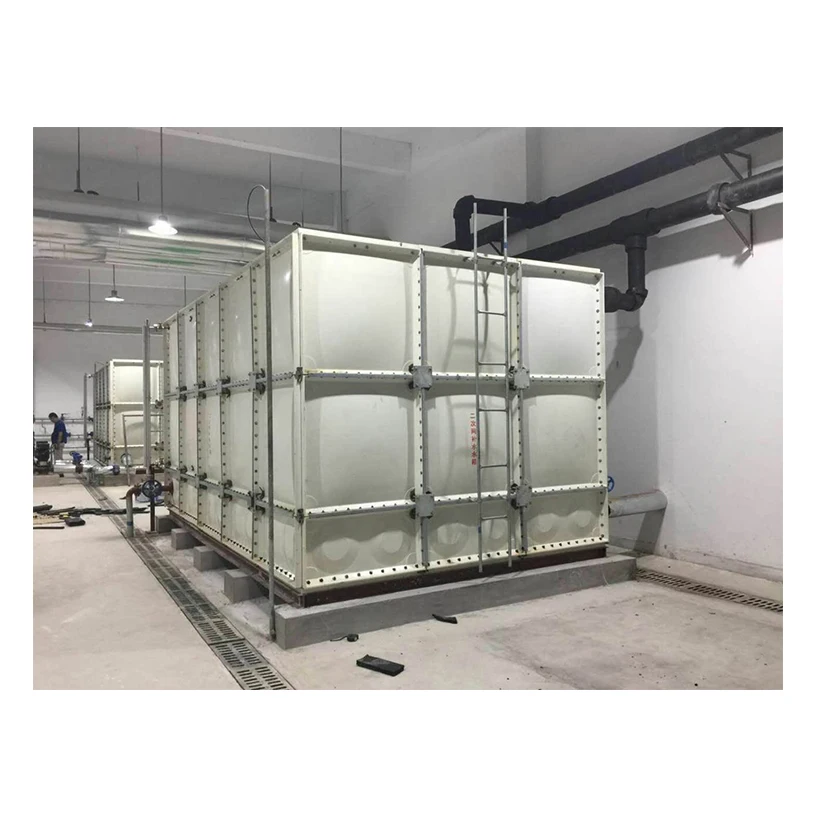 Manufacture Directly Selling Rectangular FRP GRP Fiber Glass Water Tank Malaysia Philippines India Irrigation Water Tank