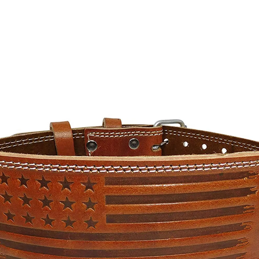 Pu Leather Weightlifting Belt Gym Fitness Powerlifting Back Support Power Training Weight Lifting Belt