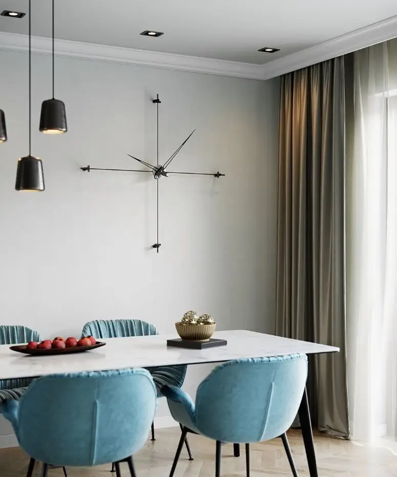 Compass Unique made home wall art Delta Clock clock Natural Minimalist Melting Salvador Persistence Memory oil painting decor