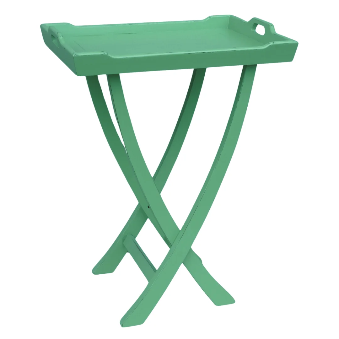 Coffee Table That Conventional like Console Table fit on Living Room or Dining Room Chedi Tray Table